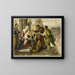 Adoration of the Magi - After Bonifacio Veronese — framed artwork on a wall