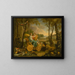 Apotheosis of Louis XIV - After Charles Le Brun — framed artwork on a wall