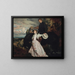 The return of the walk - After Charles Wellington Furse — framed artwork on a wall