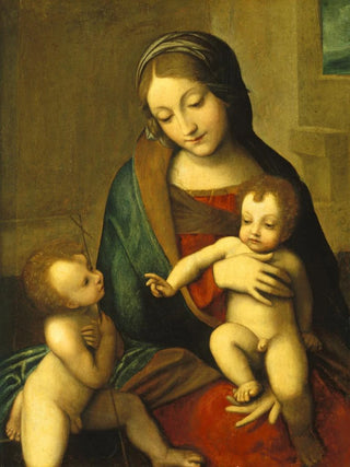The Virgin and Child with the Little Saint John - After Correggio — artwork view