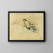 La Nuit portant le Sommeil et la Mort - Après Domenichino — framed artwork on a wall