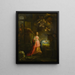 The Nativity Scene - After Federico Barocci — framed artwork on a wall