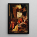 L'Adoration des Mages - After Federico Zuccaro — framed artwork on a wall
