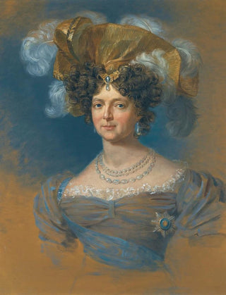 Portrait of Empress Dowager Maria Fedorovna - After George Dawe — artwork view