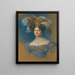 Portrait of Empress Dowager Maria Fedorovna - After George Dawe — framed artwork on a wall