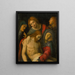 The Mourning of Christ - After Giovanni Francesco Caroto — framed artwork on a wall