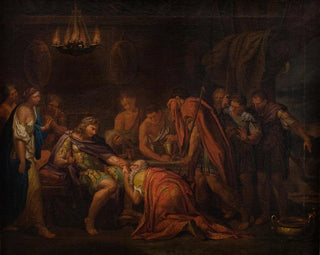 Priam supplicating Achilles for Hector's body - After Hamilton Gavin — artwork view