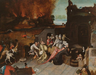The Temptation of Saint Anthony - After Hieronymus Bosch — artwork view