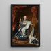 Louis XV 1710-1774 child - After Hyacinthe Rigaud — framed artwork on a wall