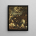 Annunciation to the Shepherds - After Jacopo Bassano — framed artwork on a wall