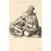 Reproduction of the painting The Sick - After Jacques Callot