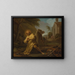 Saint Hymer en solitude - Après Jean Restout — framed artwork on a wall