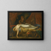 The Nightmare - After Johann Heinrich Füssli — framed artwork on a wall