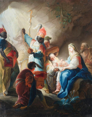 L'Adoration des Mages - After Johanna Evangelista Holzer — artwork view