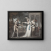 As You Like It, Act I, Scene II - After John Downman — framed artwork on a wall