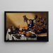 Nature Morte avec Crabe et Fruits - Après Pieter Claesz — framed artwork on a wall