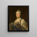 Portrait of Catherine the Great - After Vigilius Eriksen — framed artwork on a wall
