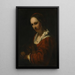 Reproduction of the painting Young woman with pearl necklace - After Willem Drost
