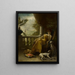 On the balcony - Agapit Stevens — framed artwork on a wall