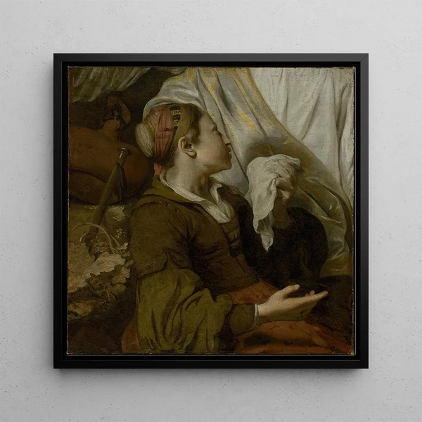 Agar Pleurant - Gerbrand van den Eeckhout — framed artwork on a wall