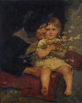 The little darling of grandmother - Agathe Rstel — artwork view
