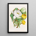 Nénuphar Parfumé Nénuphar Jaune - Agnes Fitzgibbon — framed artwork on a wall