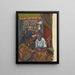 Learn to shoot - Agnes Hart — framed artwork on a wall