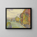 Route de campagne à Hersfeld - Agnes Langenbeck Zachariae — framed artwork on a wall