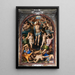 Resurrection of Christ - Agnolo Bronzino — framed artwork on a wall