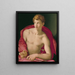 Saint Sebastian - Agnolo Bronzino — framed artwork on a wall