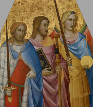 Saints Julien, Jacques et Michel - Agnolo Gaddi — artwork view