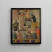 A Dominican Preaching - Agnolo degli Erri — framed artwork on a wall