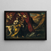 Judith and Holofernes - Agostino Beltrano — framed artwork on a wall
