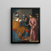 The Christ before Pilate - Agostino Ciampelli — framed artwork on a wall