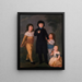 The Children - Agustín Esteve y Marqués — framed artwork on a wall