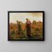 Soutiers de la récolte - Aimé Perret — framed artwork on a wall