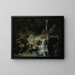Homage to Gustave Courbet - Aimé Perret — framed artwork on a wall
