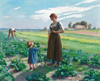 The Lettuce Garden - Aimé Perret — artwork view
