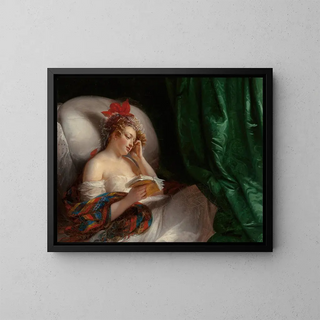 The Awakening - Aime Brune-Pags — framed artwork on a wall