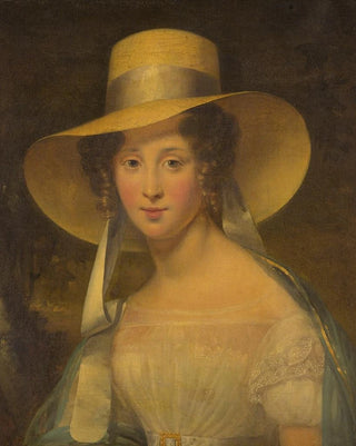 Portrait of a young woman - Aimé Brune-Pagès — artwork view