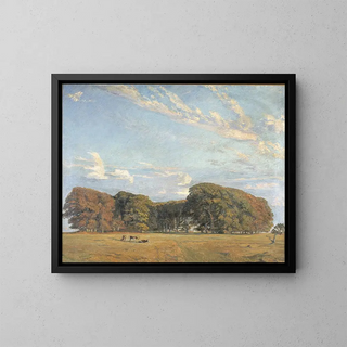 Eremitagesletten - Aksel M. Lassen — framed artwork on a wall