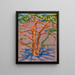Acacia in the savannah - Akseli Gallen-Kallela — framed artwork on a wall