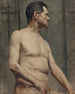 the male nude model - Akseli Gallen-Kallela — artwork view