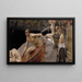 the Tuonela Riverbank, study for the frescoes of the Juslius mausoleum - Akseli Gallen-Kallela — framed artwork on a wall