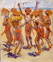 Guerriers Kikuyu dansants - Akseli Gallen-Kallela — artwork view
