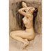 Despair Study for The by The River of Tuonela Mausoleum Juslius - Akseli Gallen-Kallela — artwork view