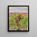 Tree dwarf in the desert - Akseli Gallen-Kallela — framed artwork on a wall