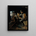 Première leçon - Akseli Gallen-Kallela — framed artwork on a wall