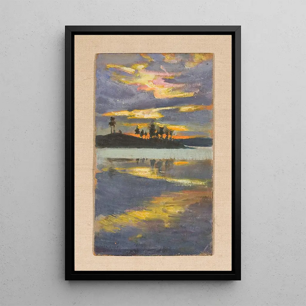 Reproduction of the painting Twilight of the Evening - Akseli Gallen-Kallela