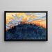 Impivaara de loin - Akseli Gallen-Kallela — framed artwork on a wall